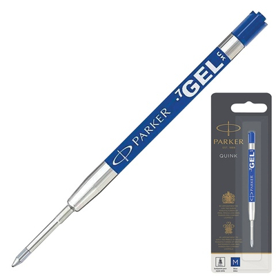 Синий гелевый стержень Parker Gel Pen Refill M, размер: средний, цвет: Blue