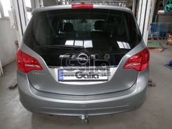 Фаркоп оцинкованный Galia O064C для Opel Meriva 2010-(паспорт и сертификат в комплекте)(без электрики)