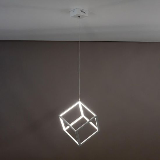 CL719200 Куб Белый Св-к Подвес, LED 30W*4000K