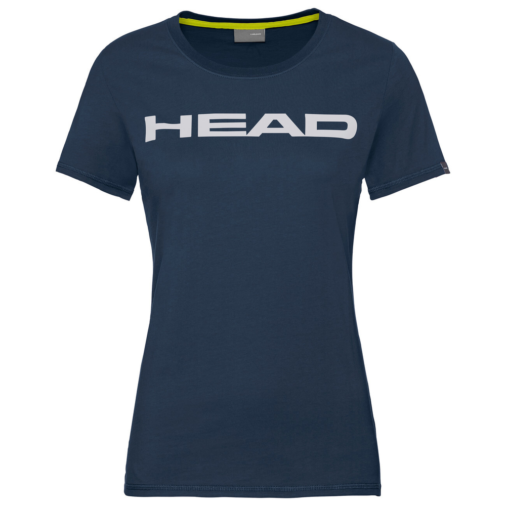 Женская футболка теннисная Head Lucy T-Shirt W - dark blue/white