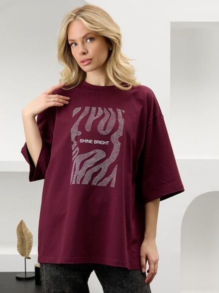 Футболка Флеш-5 Виотекс БОРДОВЫЙ