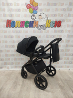 Коляска модульная Carrello Ultimo CRL-6518 Sable Black черная рама