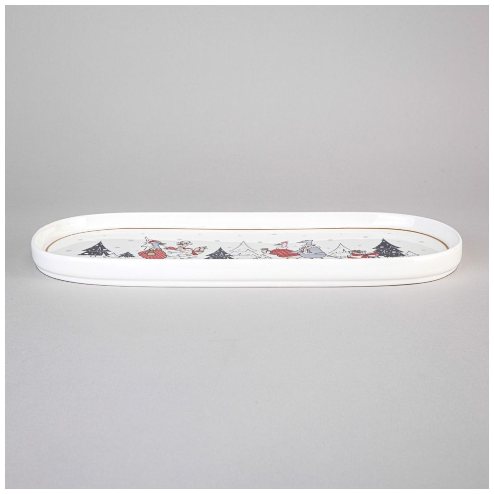 БЛЮДО ОВАЛЬНОЕ LEFARD "FAMILY CHRISTMAS" 34*14,5 СМ (КОР=12ШТ.)