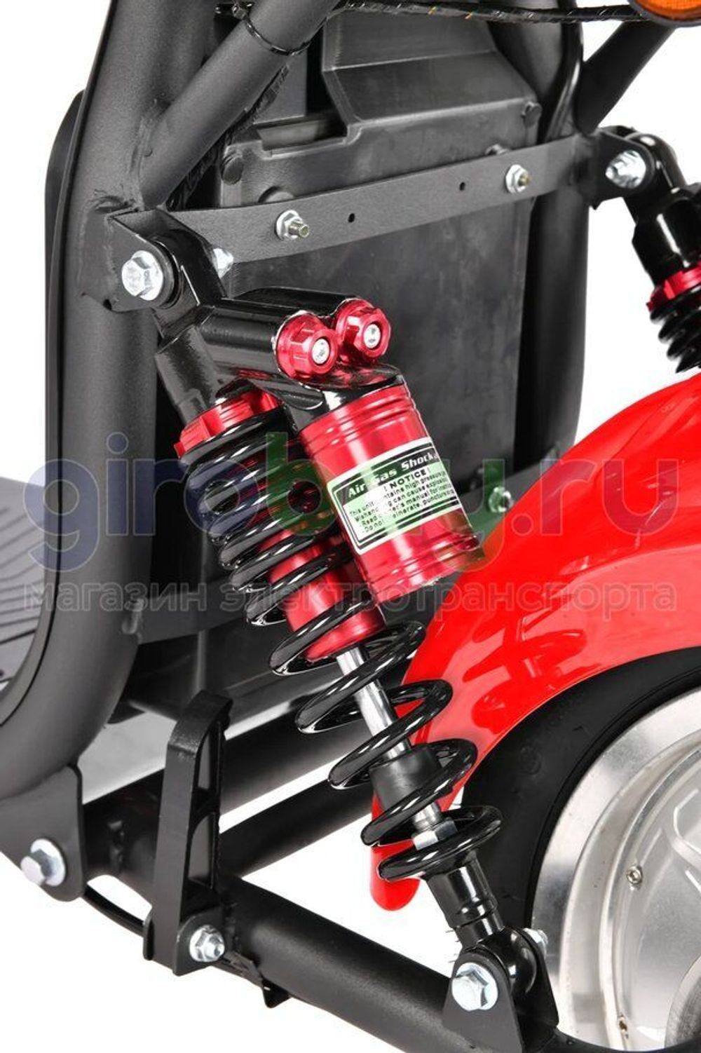 Электроскутер CityCoco WHITE SIBERIA PRO MAX 3950W (Красный) фото 25 фото №30