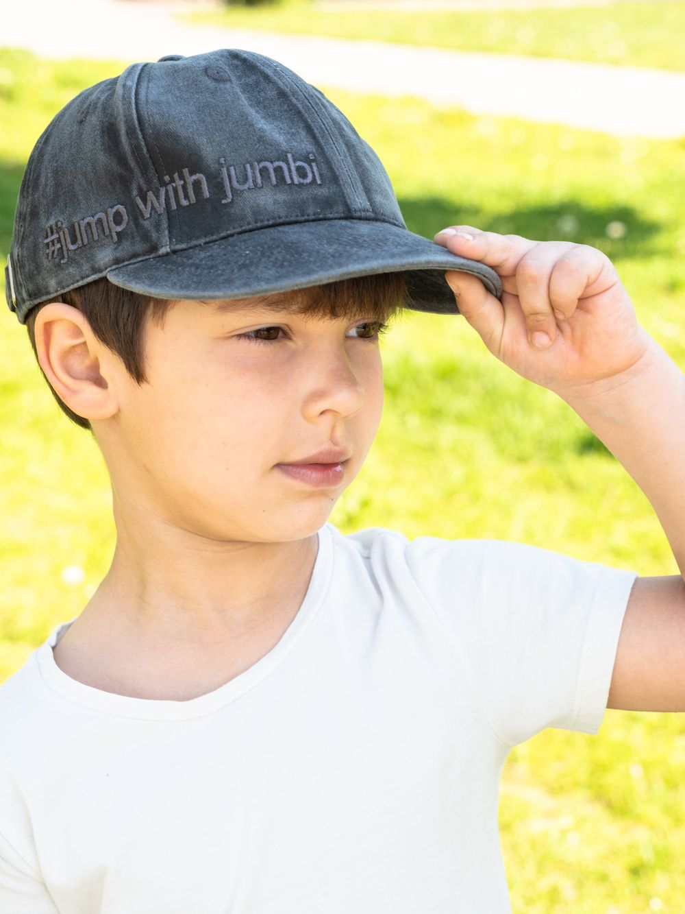 Кепка Jumbi (Графит) гнутый козырёк
