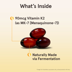 Jarrow Formulas, MK-7, 90 мкг, 60 капсул
