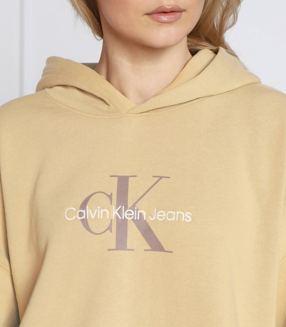 Худи archival monologo CALVIN KLEIN JEANS - бежевый(J20J220427)