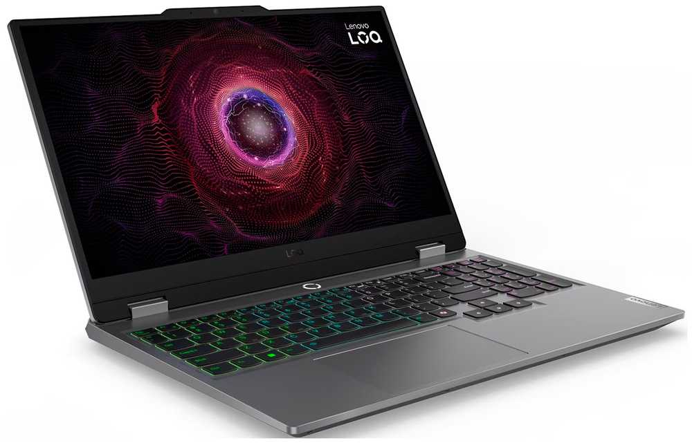 Ноутбук Lenovo LOQ, 15ARP9, 15.6'' FHD IPS 300N 144Hz (83JC00LBRK) Luna Grey в регионах России