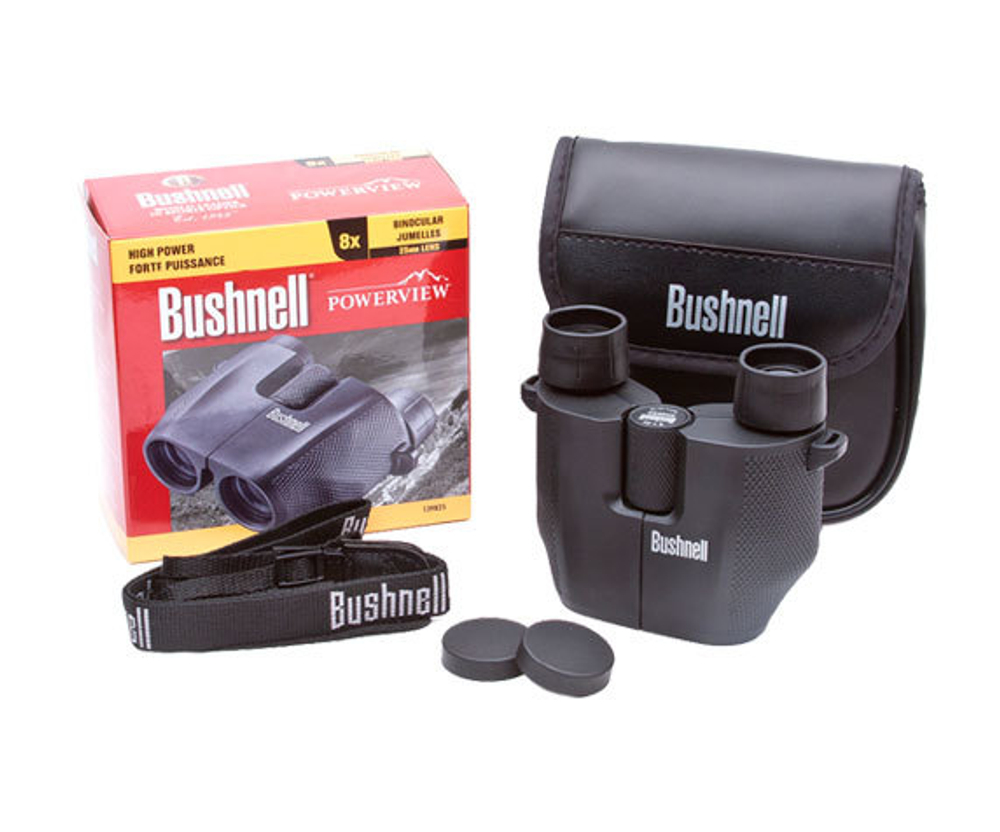 Комплект поставки Bushnell PowerView 8x 25