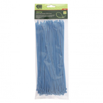 ХОМУТЫ СИБРТЕХ ПЛАСТИКОВЫЕ СИНИЕ 250Х3,6ММ 100ШТ 45522