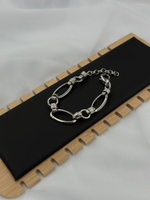 Браслет-TEATRIUM-ЛАУРА, родий амет.