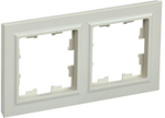 Рамка 2-м BRITE РУ-2-БрКр беж. IEK BR-M22-K10
