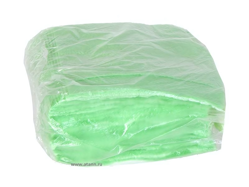 Салфетки 24*24см 50 листов 1-слойные салатовые