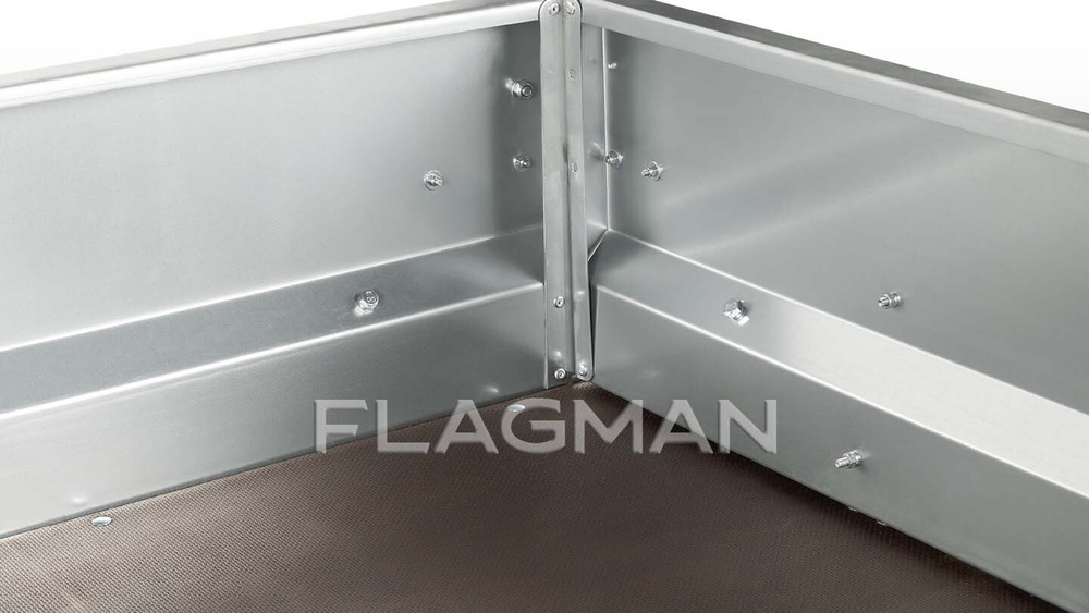 Прицеп Flagman | Флагман ПТТ — 0,5-0,7 с ПТС к мини-трактору (универсальный)