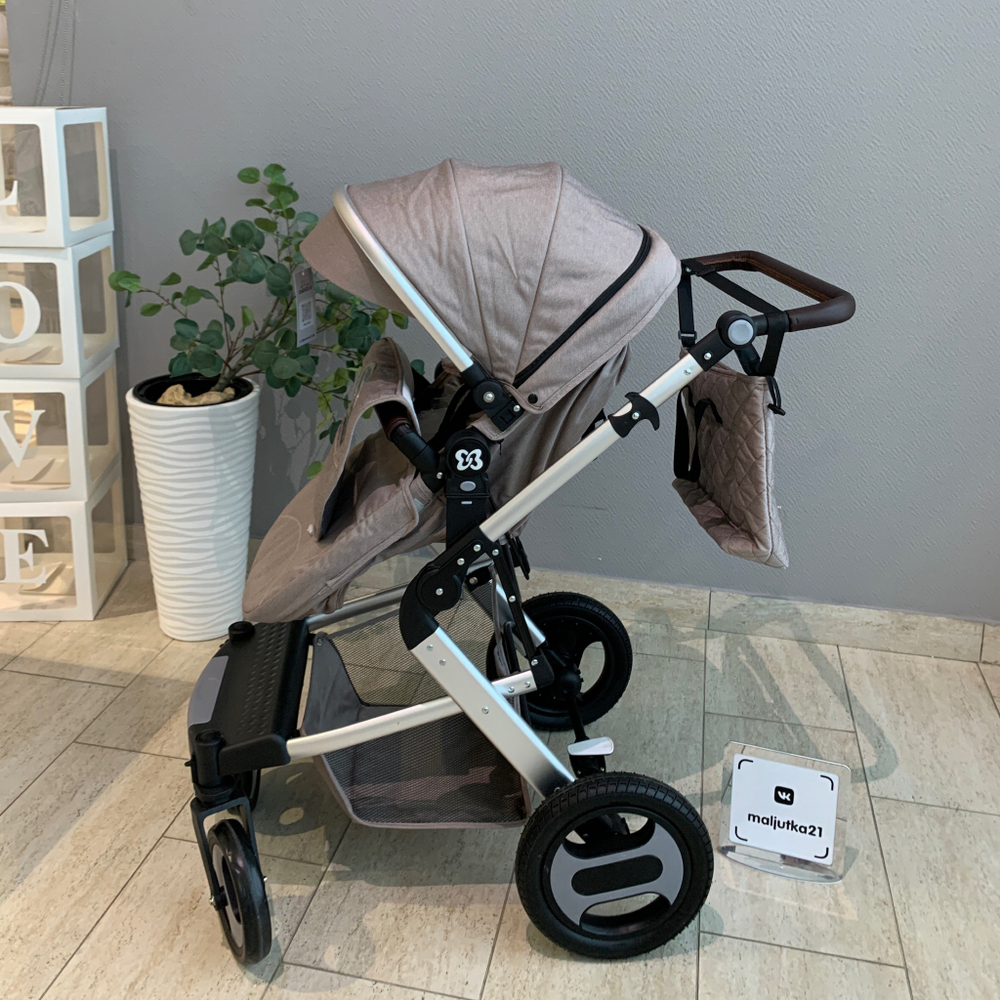 Коляска трансформер Diamond All-season Кремовый