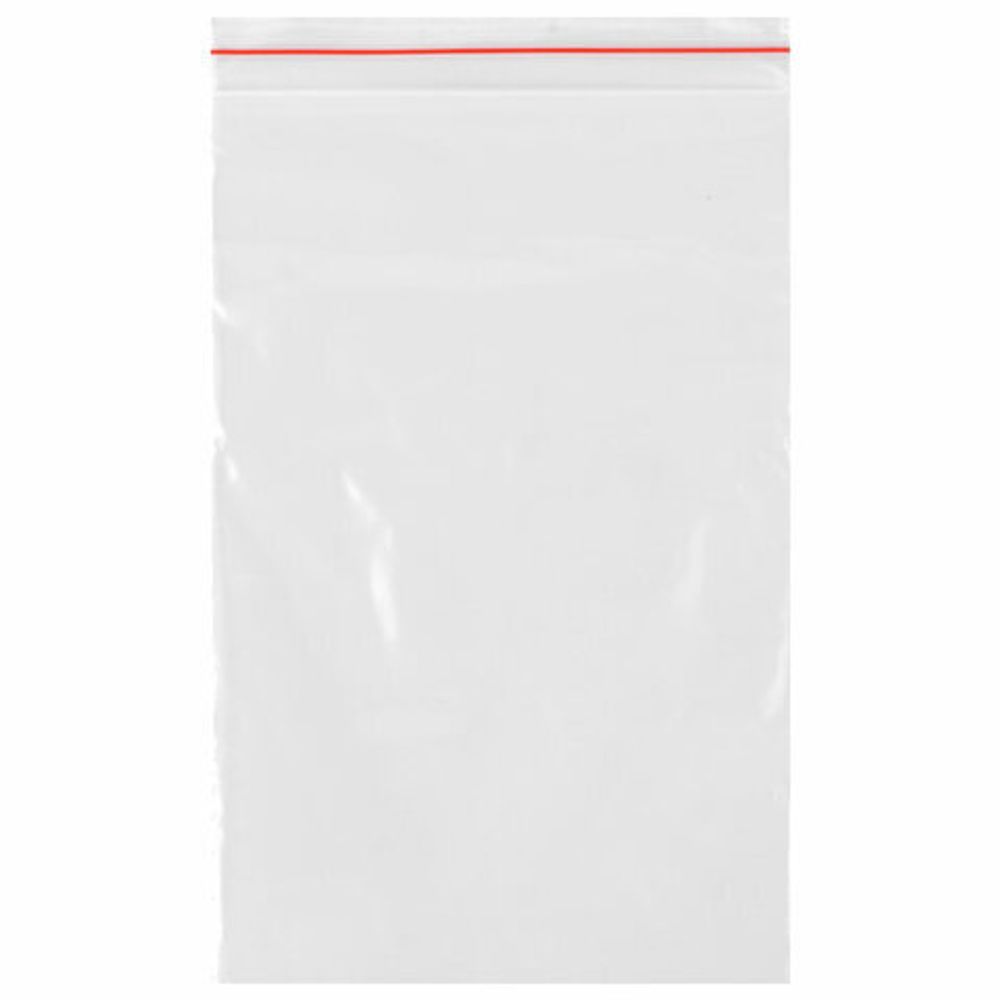 Пакеты с замком ZIP-LOCK "зиплок", комплект 100 шт., 100х150 мм, ПВД, толщина 32 мкм, STAFF, 608165