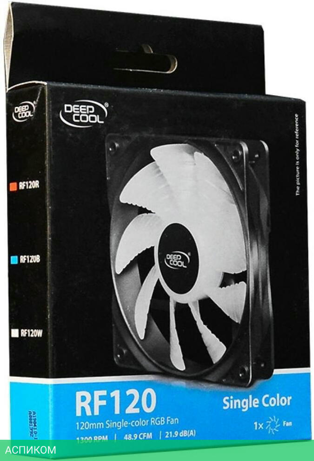 Кулер для корпуса DeepCool RF 120 R (DP-FLED-RF120-RD)
