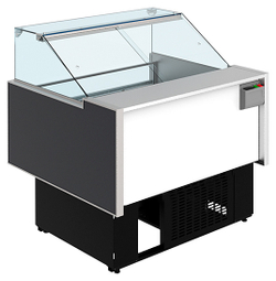 Витрина морозильная CRYSPI Sonata Quadro M 1500 LED (с боковинами)
