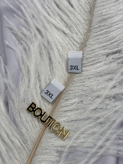 Размерник белый "3XL" 14 мм