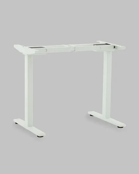 Подстолье для стола с электроприводом и регулировкой высоты, 2 мотора, память 3 уровня высоты, белый