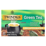 Twinings, зелёный чай, без кофеина, 20 чайных пакетиков, 40 г (1,41 унции)