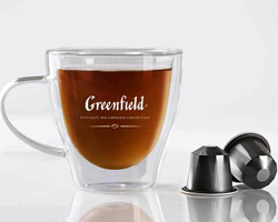 Чай в капсулах Greenfield Black Wonder, 10 капсул для кофемашин Nespresso (Гринфилд)