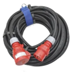 Lift Craft CM1201 - кабель питания 25 метров, 4 на 1,5мм, CEE-16/4 вилка, CEE-16/4 розетка