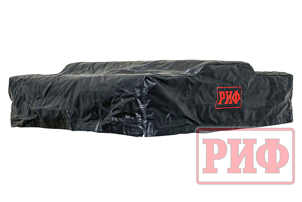 Палатка на крышу автомобиля РИФ Soft RT01-120, тент серый, 400 г, 120х240х115