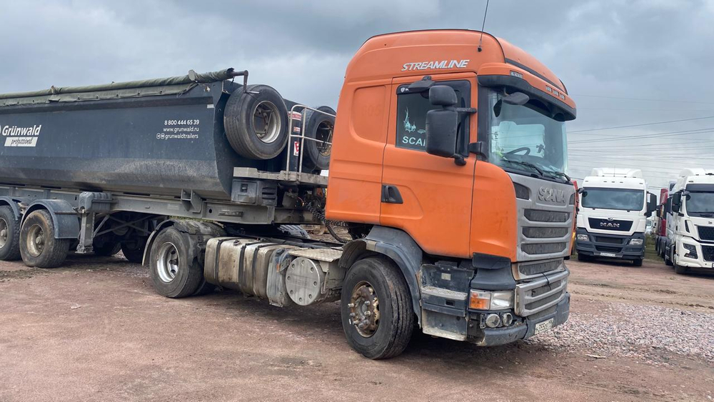 Scania R 4x2 Седельный тягач R440LA4x2HNA (Дизельный, 12,7 л, 441 л.с., АТ)