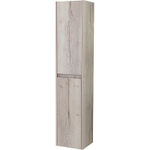 Шкаф пенал BelBagno Kraft 33 L KRAFT-1600-2A-SC-RGB-L подвесной Rovere Galifax Bianco
