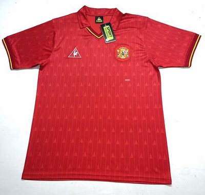 Домашняя ретро форма сборной Испании 1988-1991