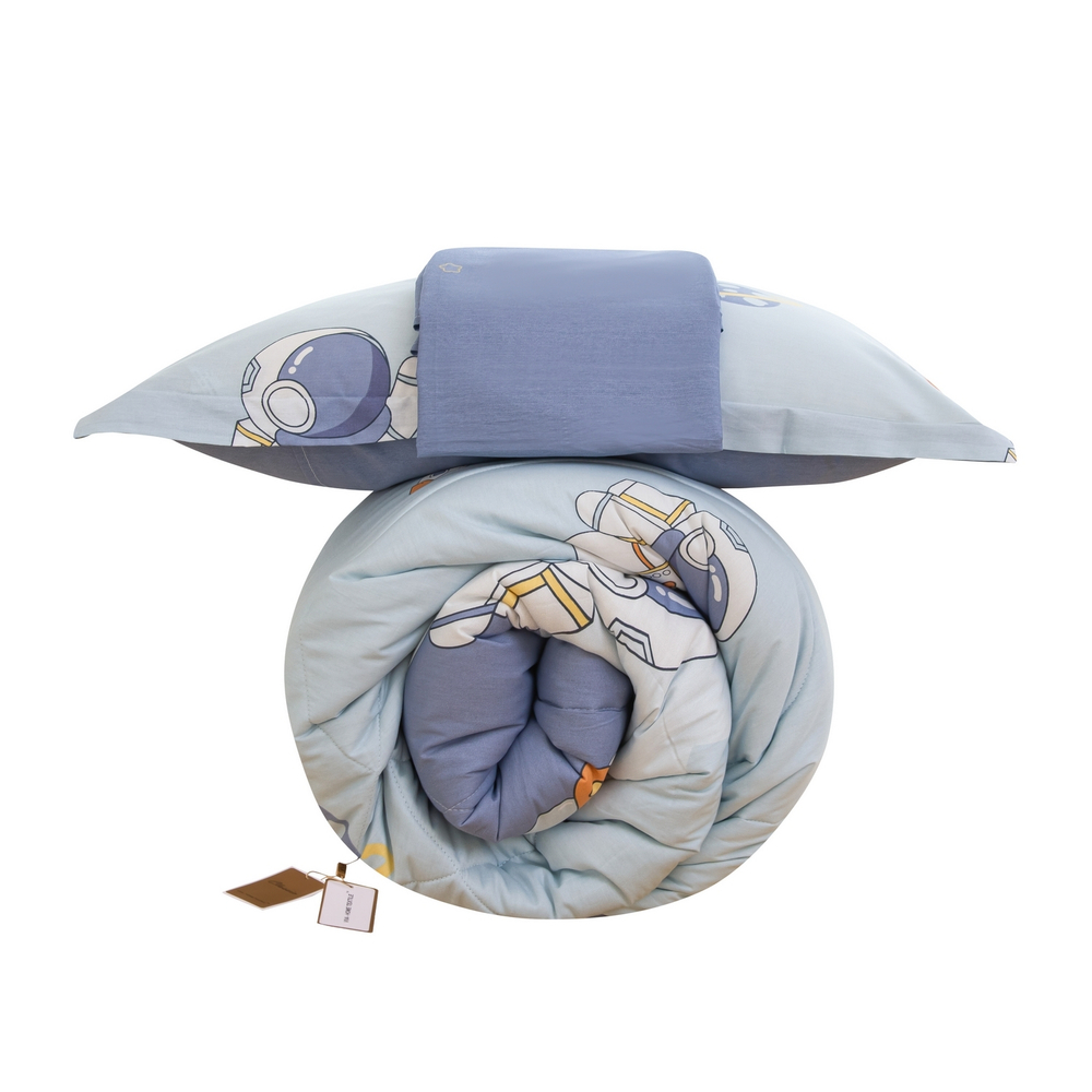 Комплект постельного белья Сатин с Одеялом Young 100% хлопок OBK030