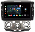 Магнитола для Ford Ranger 2, Mazda BT-50 2007-2011 (серебро) - Canbox 9139 Android 10, ТОП процессор, CarPlay, 4G SIM-слот