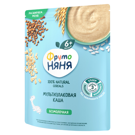 Каша мультизлаковая Фруто Няня молочная 200 гр