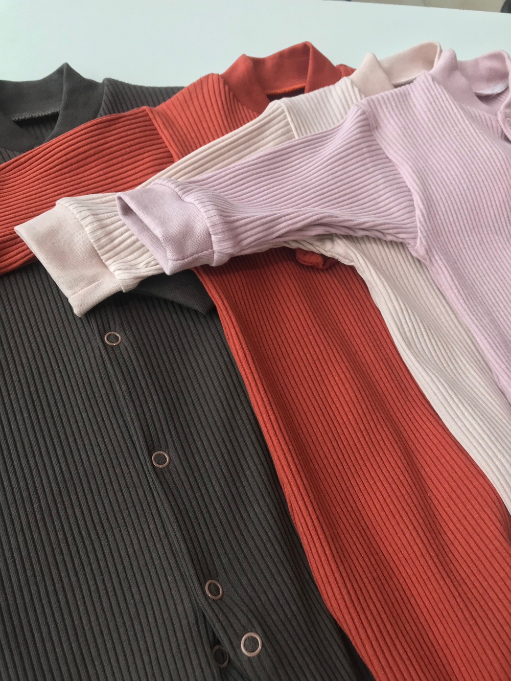 Комбинезон Бордовый рубчик (Малышеево) Арт: 952 (Размер: 68)