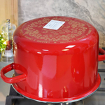 Кастрюля 5,5л цилиндрическая без рисунка, цвет в ассортименте