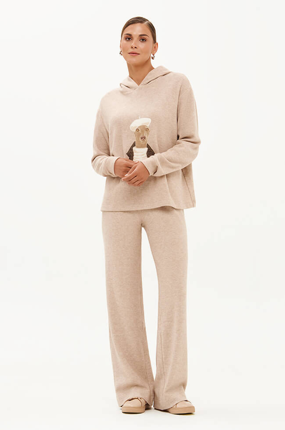 23431 Худи женское (бежевый)