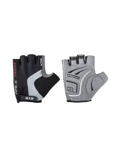Велоперчатки STG X81535 (L) серо-черные