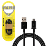 Кабель USB - Micro T02 (черный) 1м,в упаковке