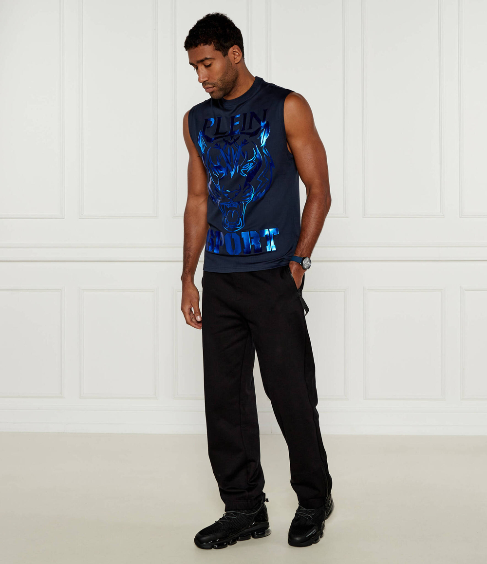 Майка Plein Sport - темно-синий(MTK7947 STE001N)