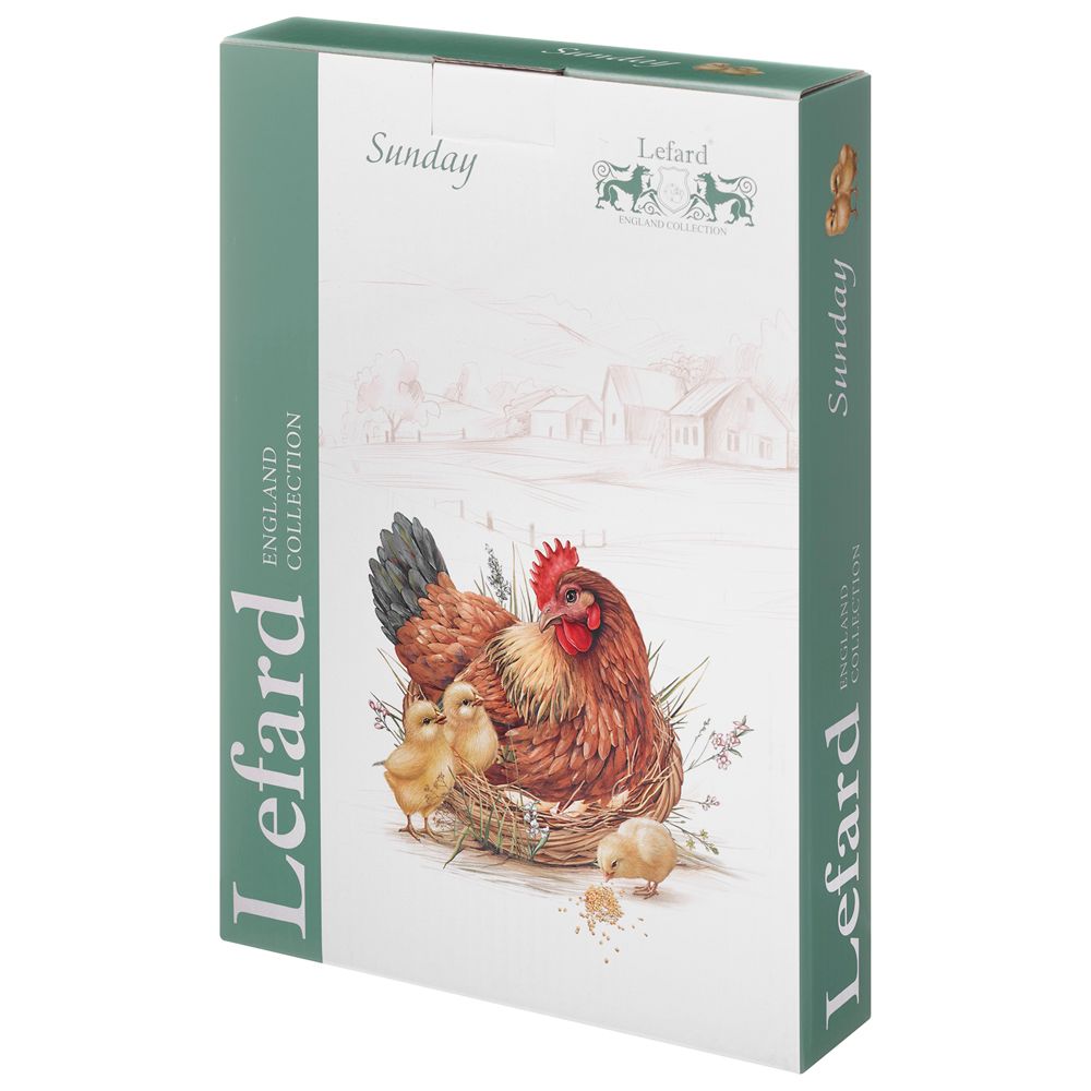 БЛЮДО ОВАЛЬНОЕ LEFARD "SUNDAY" 26*18,3*3,8 СМ (КОР=12ШТ.)