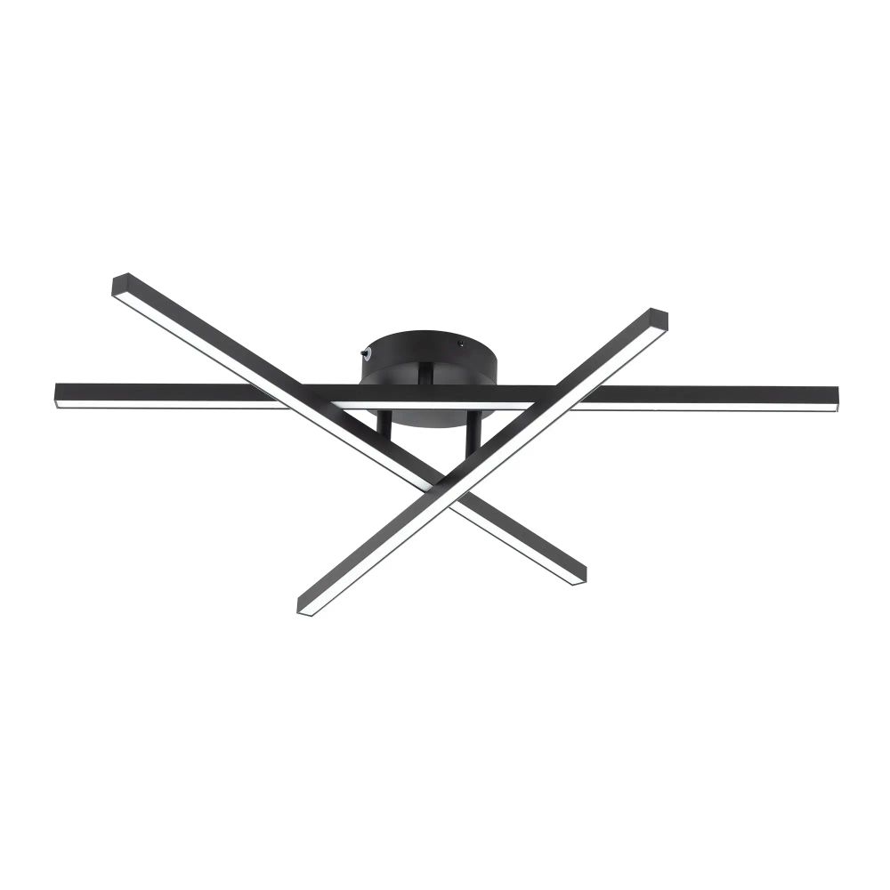 Citilux Стиг CL203131 LED Люстра потолочная с пультом Чёрная