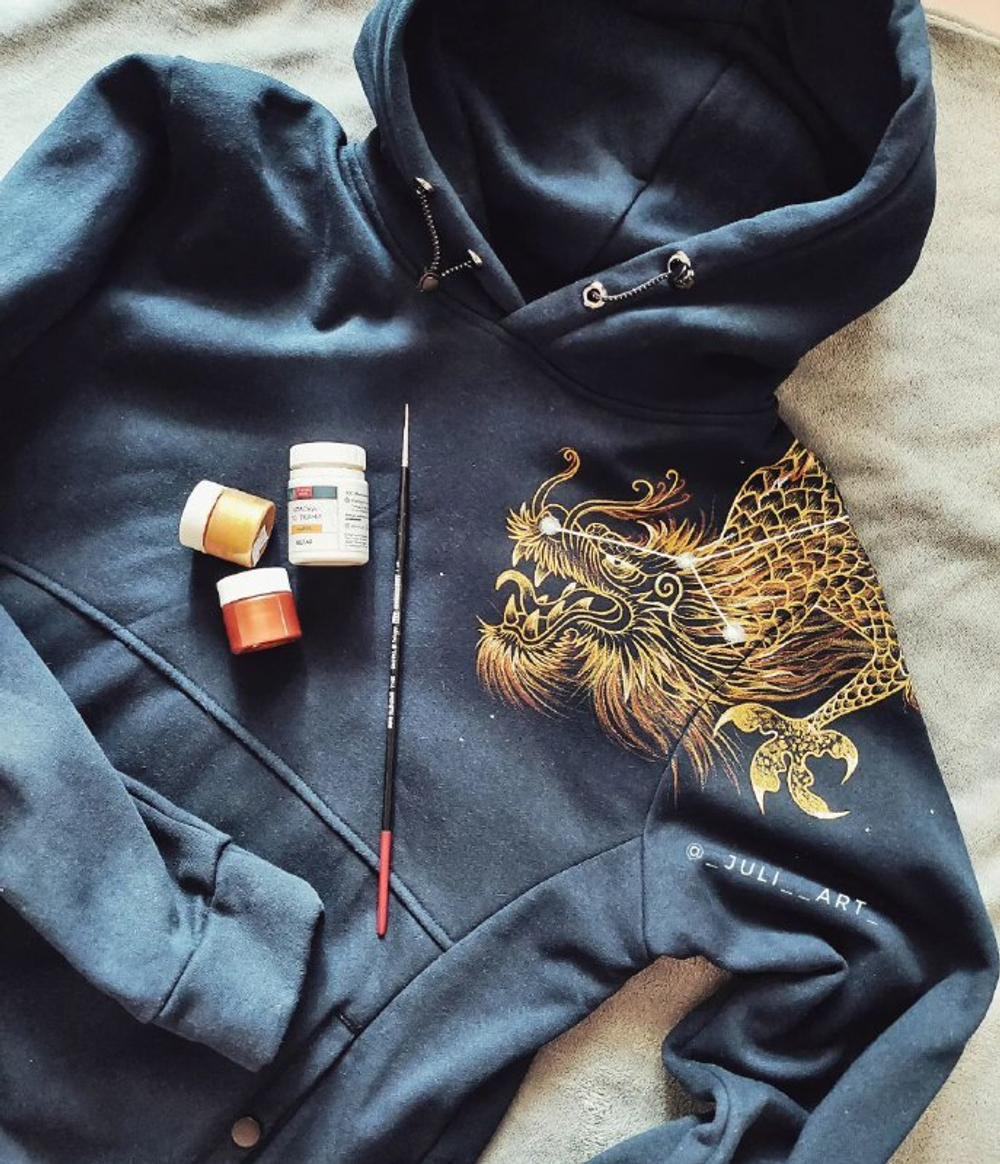 Краска по ткани и обуви, одежды акриловая «Золото»