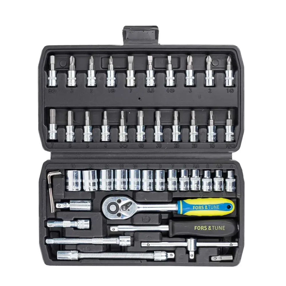 Набор инструментов 46пр.1/4'' FORSandTUNE FORSandTUNE-2462-5