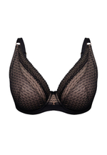 Бюстгальтер-бралетт Renee (Размер: 80F) (Цвет: черный с бежевым)