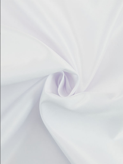 Атлас плотный Прокатный, 193 г/м2, 150 см, белый