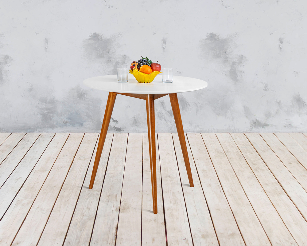 Стол обеденный Арека КН 700 (бук/тон 1/тон подстолья 6/ножка 8)