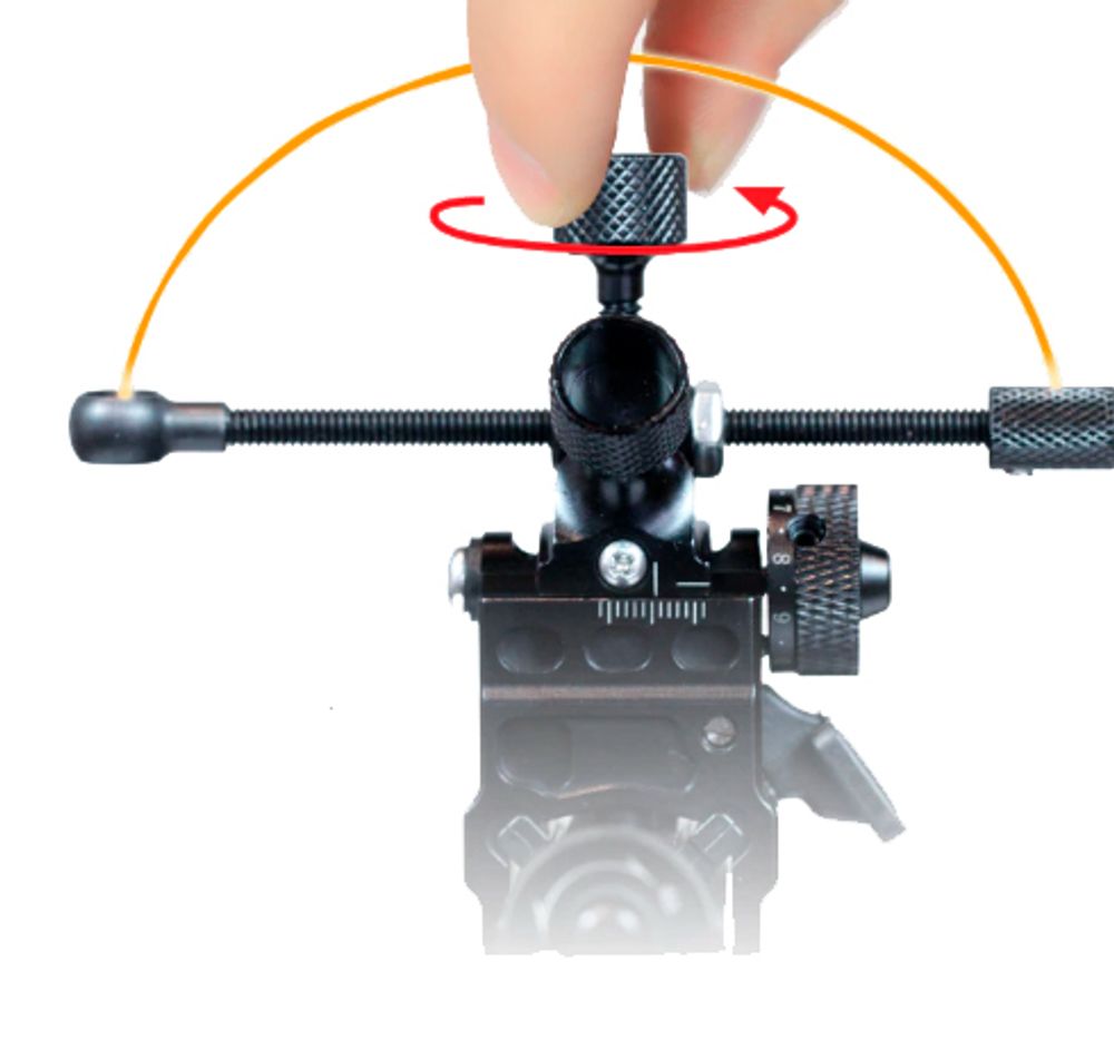 Прицел для рекурсивого спортивного лука Sanlida X10 recurve sight