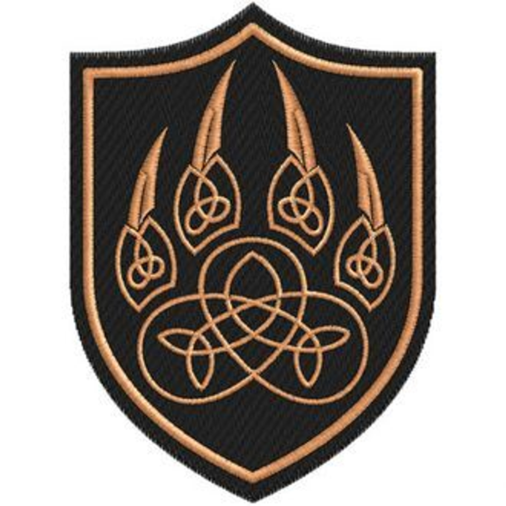 Патч Лапа Велеса (9 х 7 см)