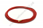 Изолированный стальной канал красный &#216; 1.0-1.2mm, 5m